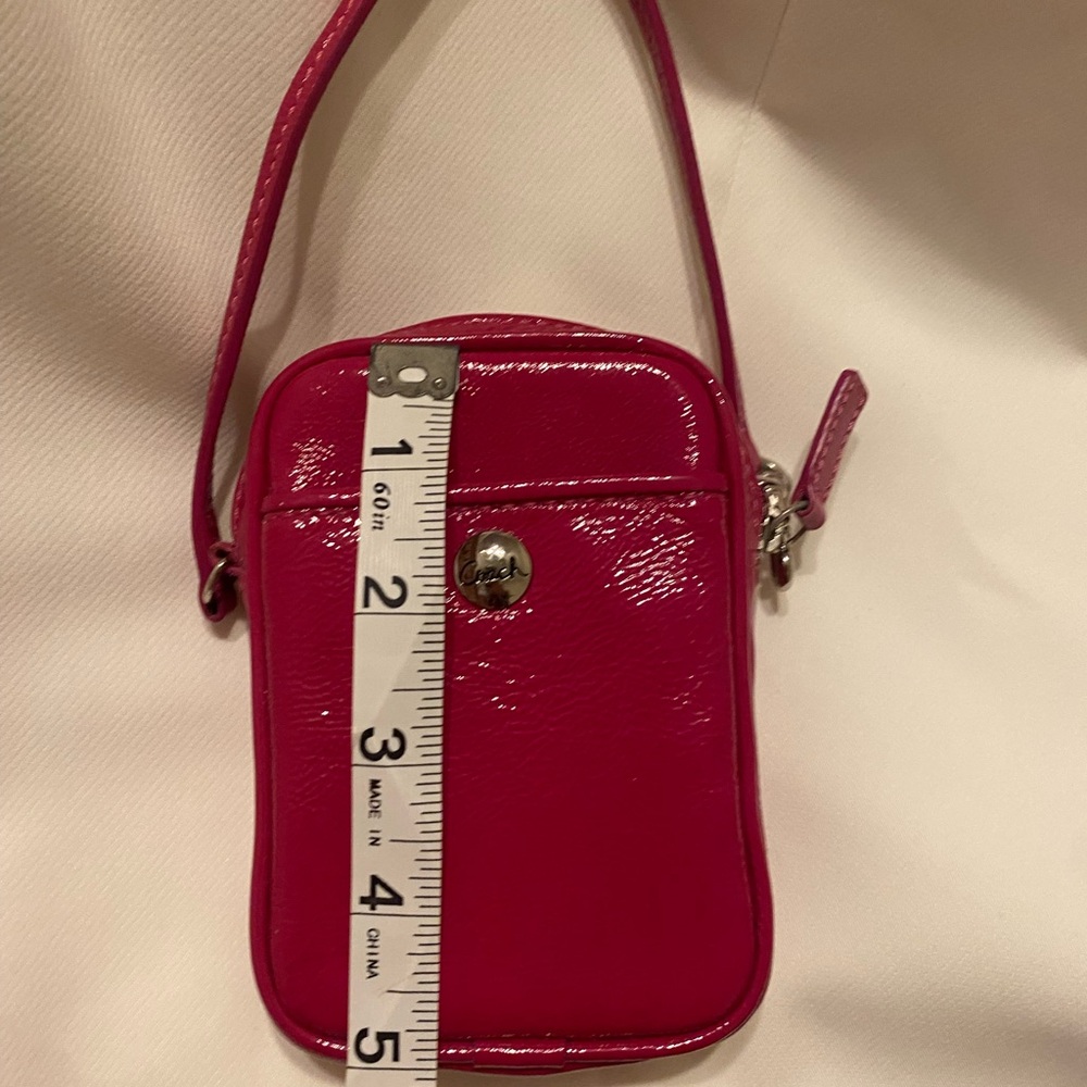 Coach Fuchsia Crossbody Bag - Picture 3 of 4